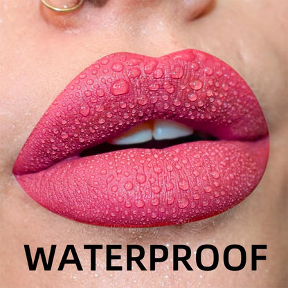 Matte Velvet Lip Gloss – 19 Shades | Waterproof & Long-Lasting