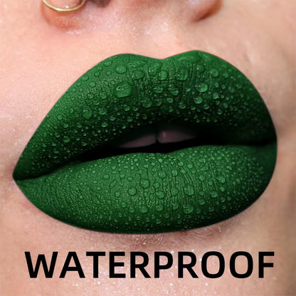 Matte Velvet Lip Gloss – 19 Shades | Waterproof & Long-Lasting